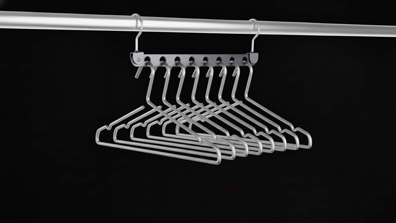 8-in-1 Smart Platzsparender Kleiderbügelhalter