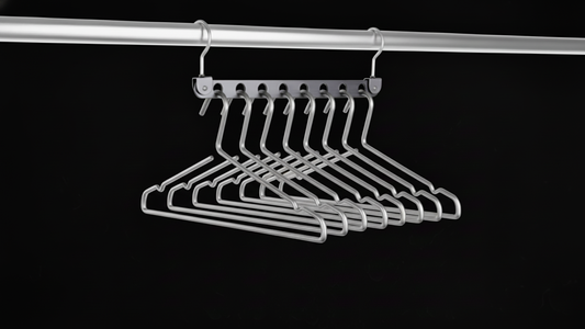 8-in-1 Smart Platzsparender Kleiderbügelhalter