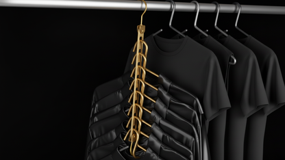 8-in-1 Smart Platzsparender Kleiderbügelhalter